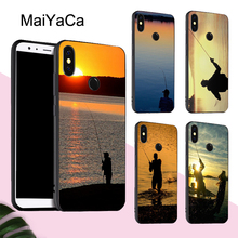 Maiyaca capa de pesca com mosca, capa para pesca poco x3 f2 pro capa para vermelho mi note 8 pro 8t 7 9 9s 9a 9c para mi note 10 lite a3 2024 - compre barato