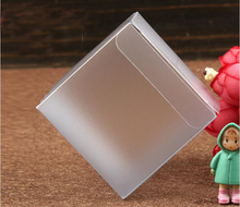 50pcs 5*5*5cm frosted plastic pvc box packing boxes for gifts/chocolate/candy/cosmetic/crafts square Matte pvc Box 2024 - buy cheap