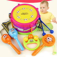 5PCS/Set Musical Instruments Instruments Toy Infant Instruments Set Educational Drum Early Education 2024 - buy cheap