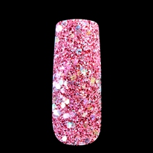 Fashion Shiny Silver Glitter Powder Mix Size Nail Art Glitter Mixture Red Pink Dust Rainbow Sequins Nail Decoration Tool 278 2024 - buy cheap