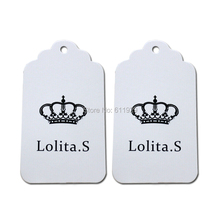 customized shape cut cardboard hang tag/clothing shaped paper swing tags/labels/garment bag printed tags/round oval tags/logo 2024 - buy cheap