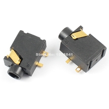 100pcs 3.5mm 1/8 Female Audio Connector 5 Pin SMT Stereo Headphone Jack PJ3065 2024 - buy cheap