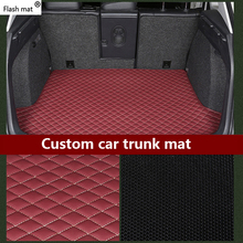 Flash mat leather Car Trunk Mats for Chery all models Ai Ruize A3 Tiggo X1 QQ A5 E3 V5 QQ3 QQ6 car accessories auto styling 2024 - buy cheap