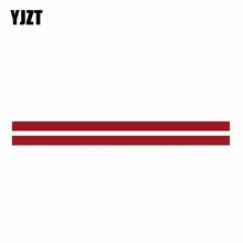 Adesivo de látex yjzt 16.2cm * 1.7cm para carro, decalque de bandeira, refletivo, acessórios para bicicleta de corrida 6-0552 2024 - compre barato