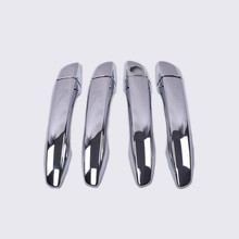 FUNDUOO для Citroen C3 2017 2018 MK3 Новый хромированный чехол с ручкой для двери автомобиля накладка наклейка для стайлинга автомобиля 2024 - купить недорого