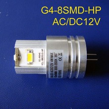 Bombilla led G4 de 12V CA/CC 12v, bombillas LED G4 de 12V, luces descendentes G4, lámpara led G4 de cristal, 8 unids/lote 2024 - compra barato