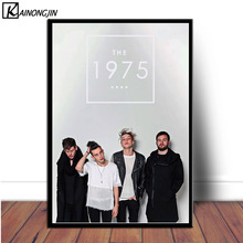 Poster matthew healy ross o 1975 adam hann george daniel posters e impressões da lona pintura da parede da arte imagem sala de estar decoração casa 2024 - compre barato