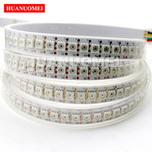 2M 144LEDs/m APA107 Individual Addressable Magic Color 5050 SMD RGB LED Strip Light Flexible Tape 5V White PCB Waterproof IP67 2024 - buy cheap