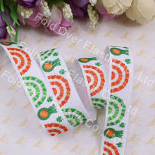 5/8" whitetip clover fold over elastic, Heat transfer of St . Patrick's Day, 100yards/lot free shipping 2024 - buy cheap