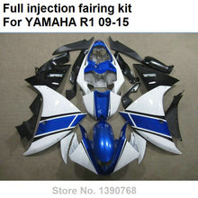 Injection molded fairings for Yamaha YZF R1 09 10 11 12 13 14 15 white blue black fairing kit YZFR1 2009-2015 BN01 2024 - buy cheap