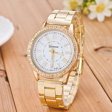 Luxury Men Watches Fashion Diamond Stainless Steel Quartz Watches Men Gold Watches Male Clock erkek kol saati relogio masculino 2024 - buy cheap