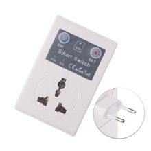 EU/UK 220V Phone RC Remote Wireless Control Smart Switch GSM Socket Power Plug   qiang 2024 - buy cheap