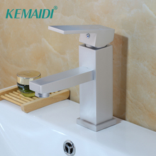 KEMAIDI Bathroom Single Handle Sink Faucet Basin Mixer Tap Deck Mounted Faucet Accessory Bathroom Faucets 2024 - buy cheap