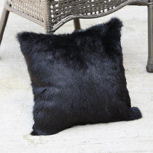 Free Shipping CX-D-34 40cmx60cm White Colour Rabbit Fur Pillow Cushion Cover 2024 - buy cheap