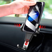HLEST Car Phone Holder for IPhone Xs/Max /X/8 Gravity Air Vent Mount Holder Phone In Car No Magnetic Phone Holder Universal 2024 - buy cheap