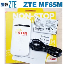 ZTE-enrutador wifi MF65 MF65M, 21,6 M, HSPA +/GSM, enrutador 3G con punto de acceso móvil desbloqueado 2024 - compra barato