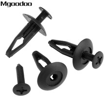 Mgoodoo 50Pcs Auto Bumper Retainers Fasteners Car Door Trim Panel Fender Clips Car Surface 7.5mm Hole Plastic Rivets Clip 2024 - buy cheap