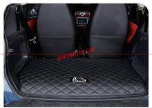 QDAEROHIVE  Leather car trunk mat for Mercedes-Benz Smart fortwo Smart forfour Cargo Liner Interior Accessories Carpet 2010-2018 2024 - buy cheap