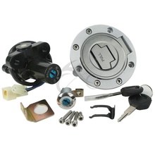 Ignition Switch Seat Fuel Cap Lock Keys For YAMAHA YZF R1 R6 FZ6S FZ6N FJR1300 2024 - buy cheap