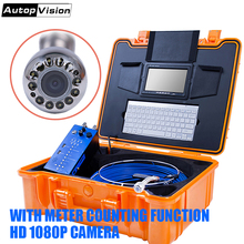 H1 New item 25mm camera with 20M/30M/40M/50M blue cable Video Endoscope 1080P Camera Waterproof Drain Pipe Sewer Inspection 2024 - buy cheap