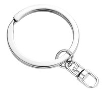 Rmlks suporte para chaves de metal, chaveiro unissex com divisões, acessórios para chaves de 5 cabeças 2024 - compre barato