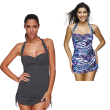Bañador de dos piezas para mujer, ropa de playa Sexy, Tankini, Bikini para mujer, traje de baño de talla grande 2019 2024 - compra barato