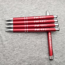 Nice logo pen personalized metal pens engraved with your company logo and brand best gifts for employees and guest 2024 - buy cheap