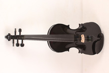 new 5-String 4/4  Electric Acoustic Violin dark  black    color   #1-2423# 2024 - buy cheap