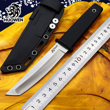 Outdoor survival knife tactical cold stainless steel fixed knives TANTO Japan Katana blade ABS handle EDC diving tool cs go faca 2024 - buy cheap
