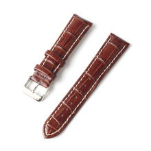 Original Seagull Watch Strap Alligator Grain Genuine Leather Watch Band Black/Brown 20mm/21mm/22mm With/Without Buckle 2024 - buy cheap