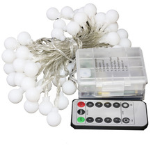 5M Rattan Ball LED String Light Warm White RGB Fairy Light Light For Party 2024 - buy cheap