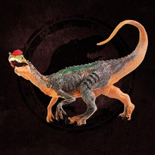 Figuras de acción de Dilophosaurus carnívoro, modelo t-rex, dinosaurio, animales, boca abierta, Brinquedo, juguete 2024 - compra barato