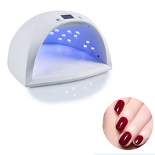 Secador de uñas de Gel UV 3plus, lámpara de uñas con Sensor automático de 30s/60s/90s, 60W, recargable y enchufe de doble uso, 27 LED 2024 - compra barato