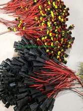 10 Uds conector de la serie Tyco AMP 1,5 de 2 pines cable conector impermeable de 1,5mm conector de coche Cable de xenón arnés cable flexible de conexión 2024 - compra barato