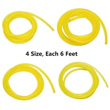 newNewest 4pcs 1.8m Fuel Line Hose Lubricant Tubing for Weedeater Chainsaw Engines Set Replacement Kit Petrol Gas Line Pipe 2024 - buy cheap