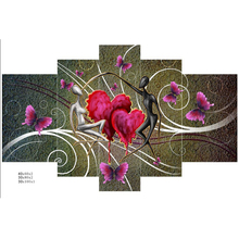 5D DIY Diamond Painting abstract,Dancing Lover,diamond Embroidery,Stitch Cross,Rhinestone diamond Mosaic Multi-pictures Painting 2024 - buy cheap