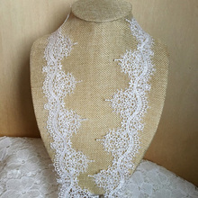 New Polyester Lace Ribbon DIY Embroidered Thin Lace Trim Fabric For Sewing Decoration DIY Handmade Lace Curtain Decoration 2024 - купить недорого