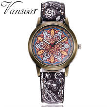 Vansvar Brand New Creative Vintage Women Watches Ladies Casual Leather Quartz Wristwatches Clock Hours Relogio Feminino 2024 - buy cheap