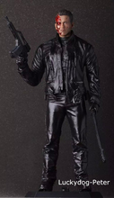 The Terminator Action Figure 1/6 scale painted figure Double Guns Battle Damaged Ver. T800 Terminator Doll PVC ACGN figure Anime 2024 - buy cheap