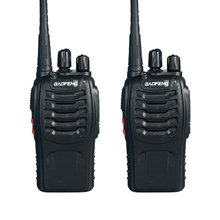 Dual band rádio em dois sentidos 2 pcs baofeng bf-888s walkie Talkie 5 W Handheld Pofung bf 888 s 400-470 MHz UHF rádio VHF scanner 2024 - compre barato