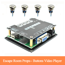 Escape Room Props Hd Video Player Press 8 Buttons To Play 8 Different Videos With VGA ,SD Card ,USB Interface Support For Videos 2024 - buy cheap