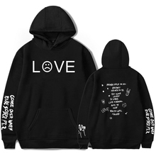 New Lil peep Hoodies Men's Sweatshirt Tops Print LOVE Hooded Men/Women Oversized Style  Harajuku Hoodie black XXS-4XL 2024 - buy cheap