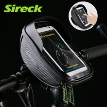 Sireck-suporte de smartphone com tela sensível ao toque de 6.0 polegadas, à prova d'água, para bicicleta, frontal, para guidão 2024 - compre barato