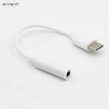 2 pçs 3.1 tipo c a 3.5mm fone de ouvido adaptador cabo conversor USB-C macho para fêmea aux áudio para xiaomi 6 moto z letv 2 pro 2 max2 2024 - compre barato