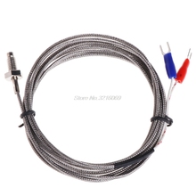 Thread M6 Screw Probe Temperature Sensor Thermocouple K Type Cable 2M 0-600degree Whosale&Dropship 2024 - buy cheap