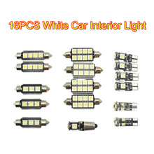 16PCS/Set DC 12V White Interior LED light Lit Super Bright For Mercedes Benz M class W 164(2006-2011) 2024 - buy cheap