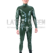 Fashion long sleeve sheathy rubber maillot costume zentais 2024 - buy cheap