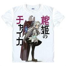 Camiseta de la princesa Chaika The ataúd para hombre, disfraces de Cosplay, camiseta de Anime japonés conocido, regalo único Masculino 2024 - compra barato