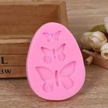 1PC Silicone Mold Butterfly Shaped Fondant Cake Mold Soap Mould Bakeware Baking Cooking Tools Sugar Cookie Jelly Pudding LB 487 2024 - buy cheap