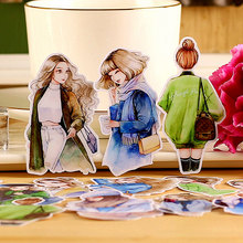 15Pcs/Pack Cute Beautiful Girl Stickers kawaii Stationery Scrapbooking Sticker DIY Craft Decoracion Journal Photo Albums 2024 - buy cheap
